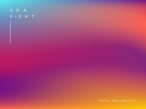 Abstract gradient background. Sunset beach or summer colors. Stock Illustration