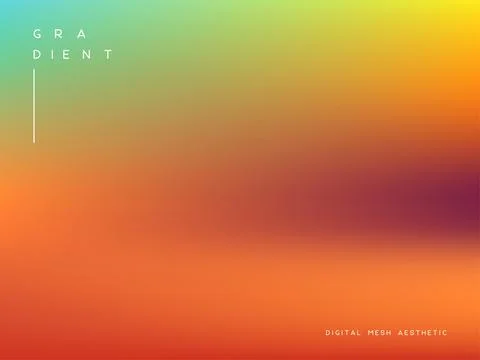 Abstract gradient background. Sunset beach or summer colors. Stock Illustration