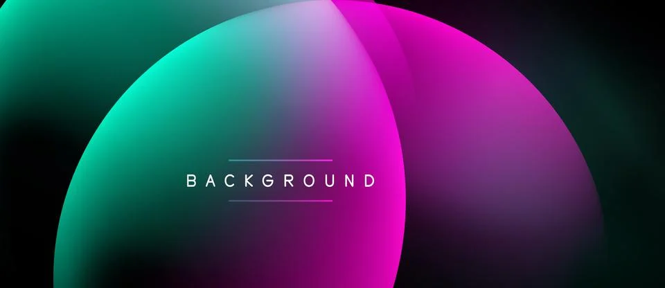 Abstract gradient background. Teal, purple hues blend smoothly. Minimalist Stock Illustration