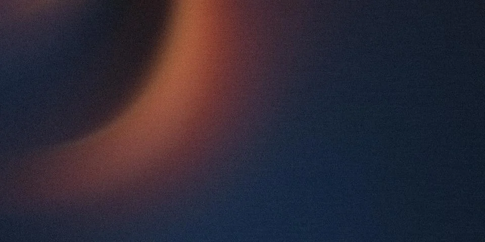 Abstract gradient background texture with dark blue and burnt orange hues Illustrazione stock