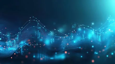 Abstract gradient background transitioning from light Stock Illustration