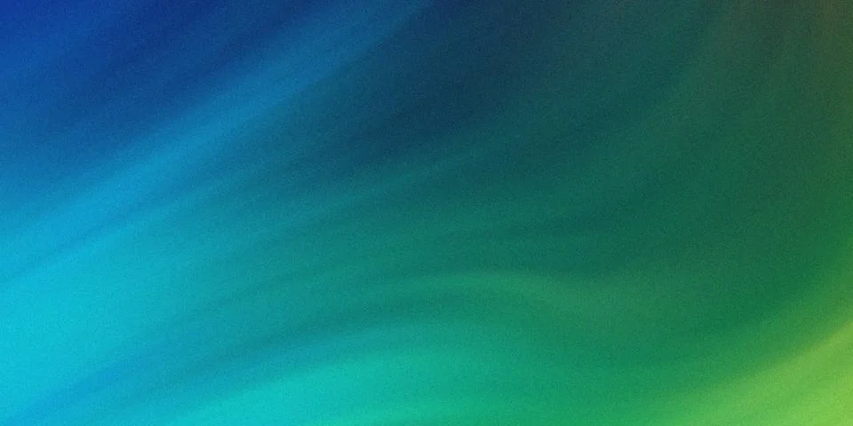 Abstract gradient background with vibrant blue green yellow soft bokeh light Stock Illustration