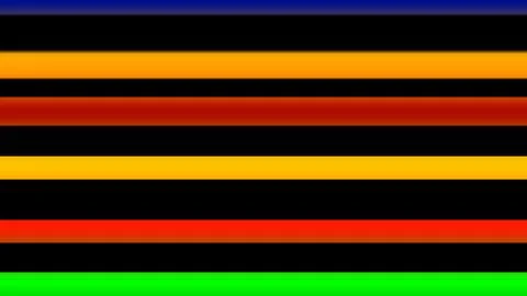 Abstract gradient background with vibrant horizontal stripes. Modern seamle.. Stock Illustration