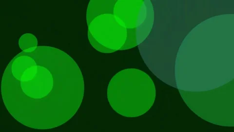 Abstract gradient background with vibrant, overlapping circles 스톡 동영상 341060005