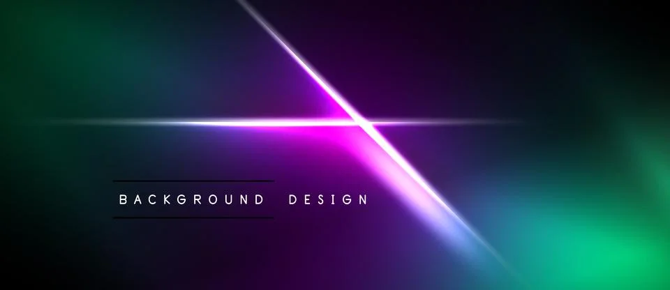 Abstract gradient background. Vibrant purple, green hues dominate design. イラスト素材