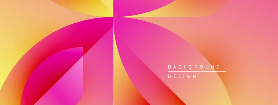Abstract gradient background. Vivid colors blend, creating dynamic visual effect イラスト素材