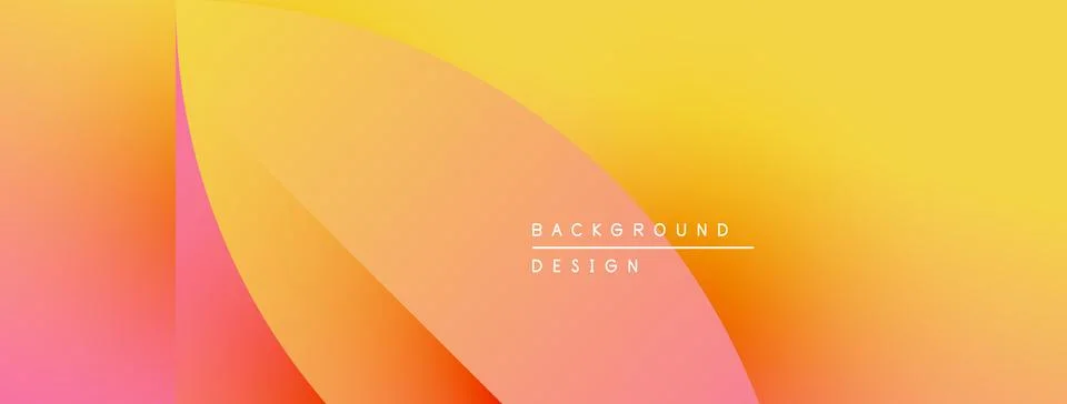 Abstract gradient background. Warm colors blend smoothly, creating dynamic Stock Illustration