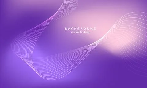 Abstract gradient background. Wave element for design. Digital frequency tr.. Stock Illustration
