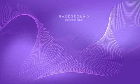 Abstract gradient background. Wave element for design. Digital frequency tr.. Stock Illustration