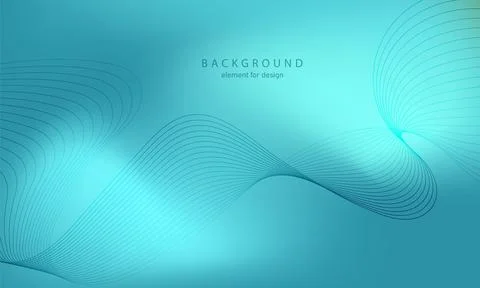 Abstract gradient background. Wave element for design. Digital frequency tr.. Ilustración de archivo
