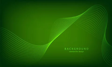Abstract gradient background. Wave element for design. Digital frequency tr.. Illustrazione stock