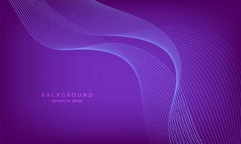 Abstract gradient background. Wave element for design. Digital frequency tr.. Stock Illustration