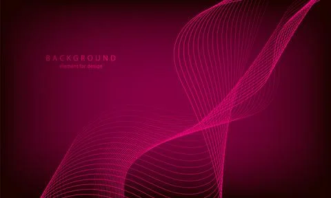 Abstract gradient background. Wave element for design. Digital frequency tr.. Stock Illustration