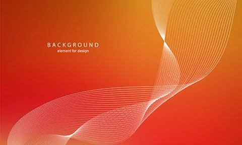 Abstract gradient background. Wave element for design. Digital frequency tr.. Stock Illustration