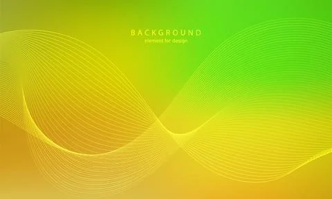 Abstract gradient background. Wave element for design. Digital frequency trac Illustrazione stock