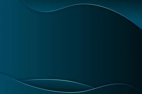 Abstract gradient background with waves for design. Smooth vector illustratio Stock Illustration