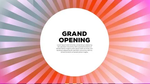 Abstract gradient background with white lines Stock Illustration