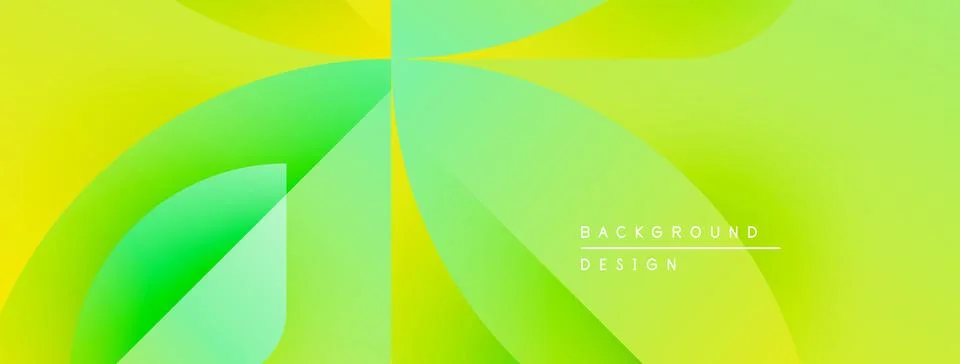 Abstract gradient background. Yellow, green hues blend smoothly. Modern design 스톡 일러스트