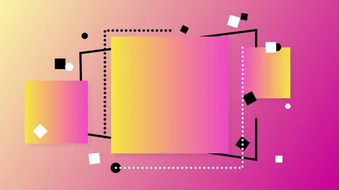 Abstract gradient banner for logo or text. Stock Footage 125853364