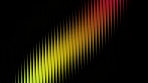 Abstract gradient bars shifting colors from magenta red to vibrant yellow a.. Stock Footage 320336932
