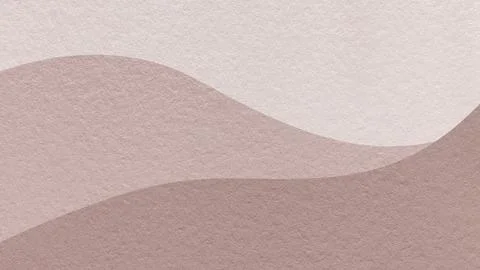 Abstract gradient beige and light brown texture paper background, wavy layers Stock Illustration