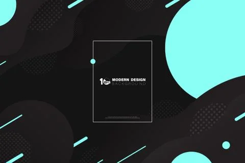 Abstract gradient black and blue pattern of geometric design background. イラスト素材