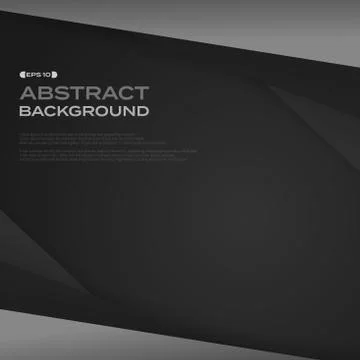 Abstract of gradient black paper cut background with copy space. Stockillustratie