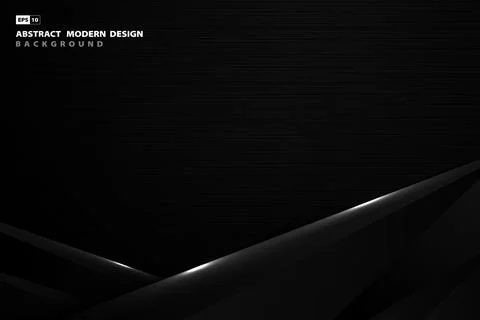 Abstract gradient black template artwork of technology design background. Illustrazione stock
