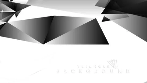 Abstract Gradient black White Geometric Background. Vector Illustration Stock Illustration