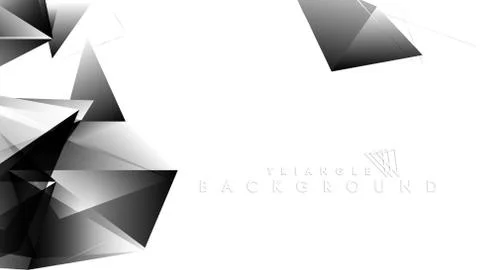 Abstract Gradient black White Geometric Background. Vector Illustration Stock Illustration