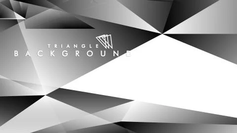 Abstract Gradient black White Geometric Background. Vector Illustration Stock Illustration