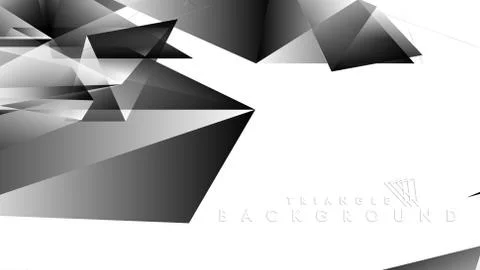Abstract Gradient black White Geometric Background. Vector Illustration Stock Illustration