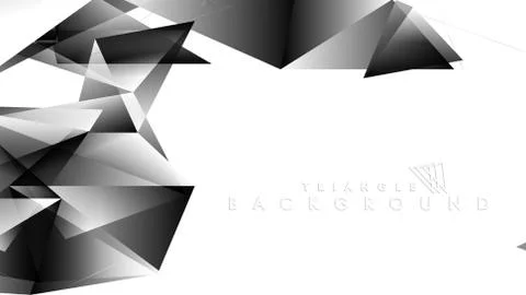 Abstract Gradient black White Geometric Background. Vector Illustration Stock Illustration