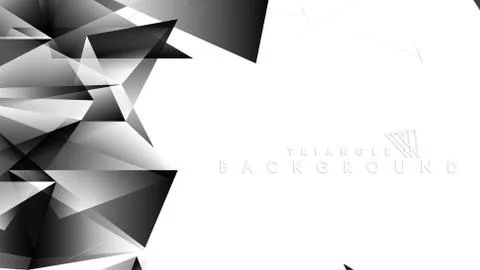 Abstract Gradient black White Geometric Background. Vector Illustration Stock Illustration