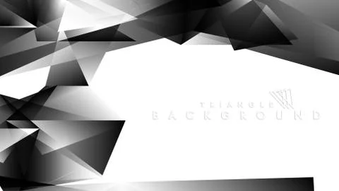 Abstract Gradient black White Geometric Background. Vector Illustration Stock Illustration