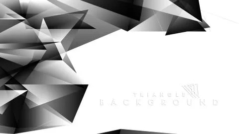 Abstract Gradient black White Geometric Background. Vector Illustration Ilustración de archivo