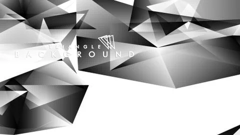 Abstract Gradient black White Geometric Background. Vector Illustration Stock Illustration