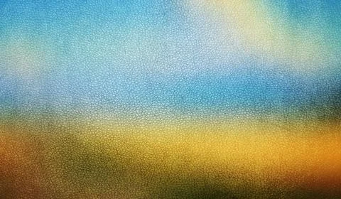 Abstract gradient blend of blue and gold hues. Textured surface with soft, .. Stock Illustration