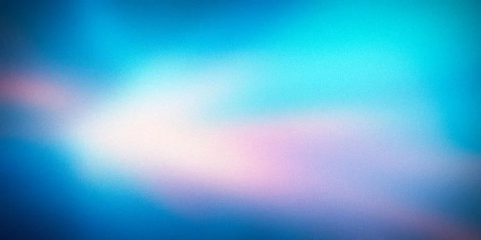 Abstract gradient with a blend of blue, white, and pink tones, creating a c.. Stock Illustration