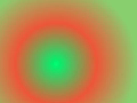 Abstract gradient blend of red and green colors in smooth transition Illustrazione stock