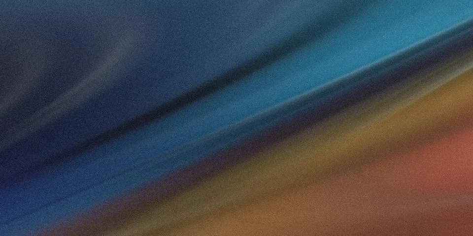 Abstract gradient blending from deep blue to warm earthy tones Illustrazione stock