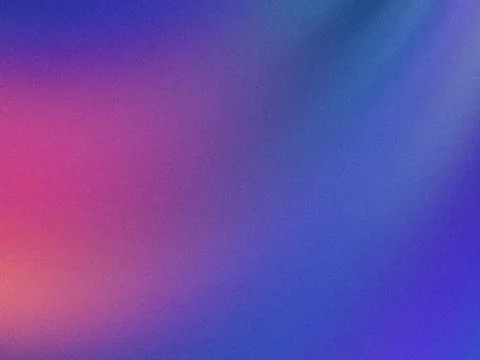 Abstract gradient blending hues of purple and blue with subtle grainy texture Stock Illustration
