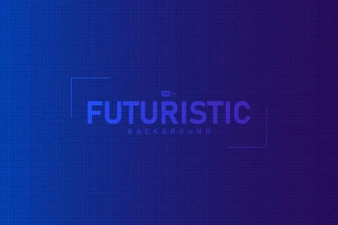 Abstract gradient blue and violet with dot pattern futuristic design Stock Illustration