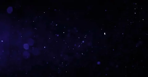 Abstract gradient blue background with bokeh and particles flowing like dust Stock-Footage 82201611