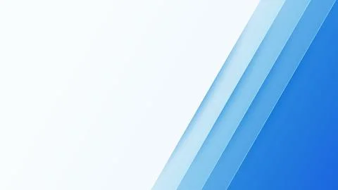 Abstract gradient blue background with paper cut straight line. Stock Illustration