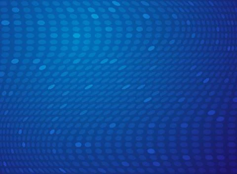 Abstract gradient blue dot mesh technology background. 스톡 일러스트