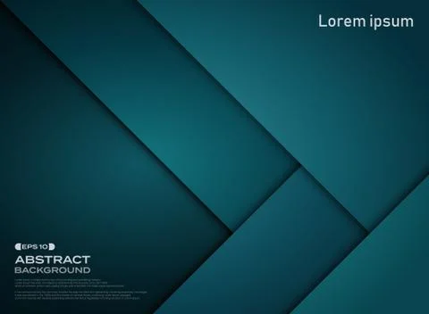 Abstract of gradient blue paper cut pattern background. Stock-Illustration