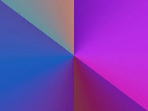 Abstract gradient of blue, purple, red and yellow soft multicolored background Stock Illustration