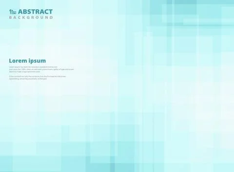Abstract gradient blue square pattern background. You can use for paper Stock Illustration