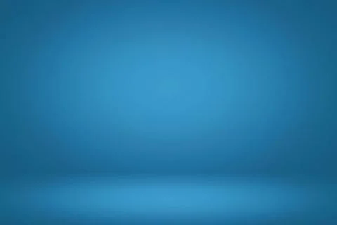 Abstract Gradient Blue Studio Room Background. Foto stock